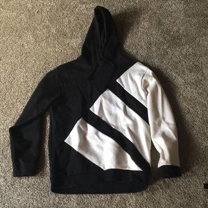 Small Adidas Black and White Sweatshirt